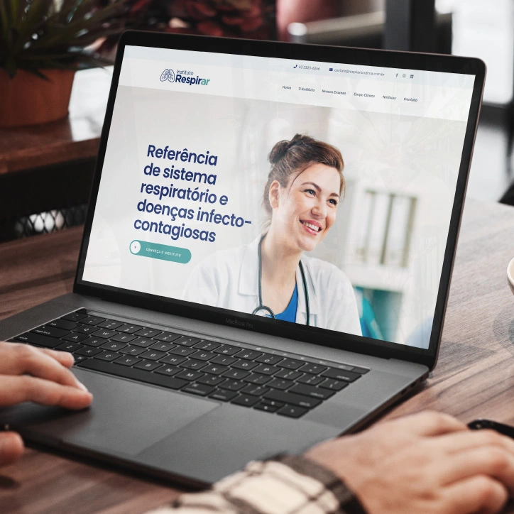 Site Institucional - Instituto Respirar de Londrina