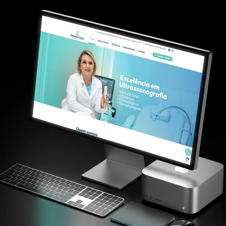 Logo, Identidade Visual e Landing Page - Dra. Gislaine Gorla